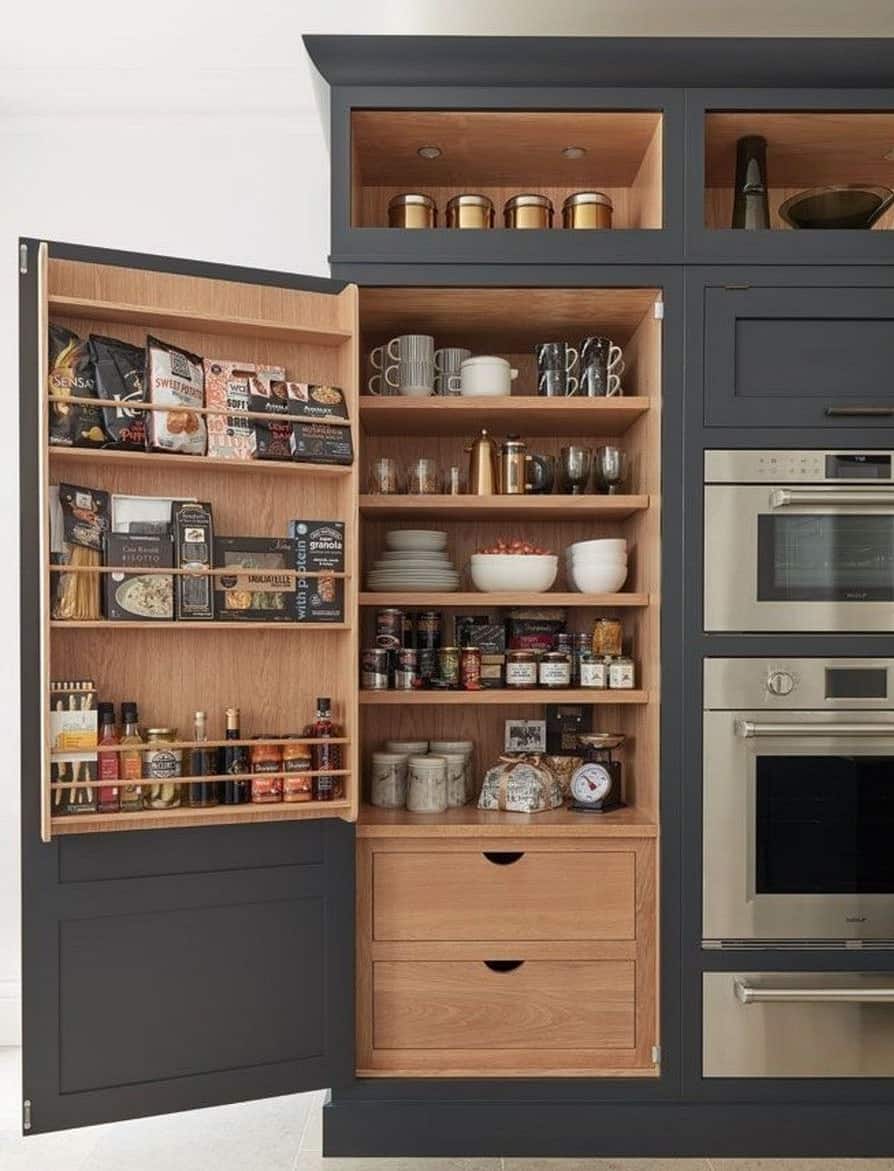 DIY Kitchen Cabinet Display Case
