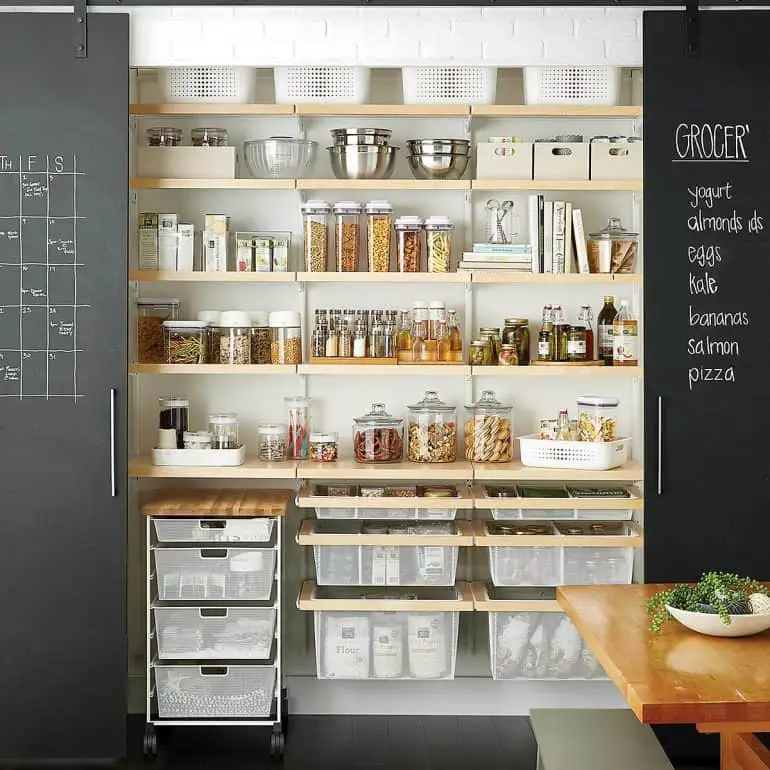 The Easiest DIY Pantry Shelves You can Make at Home