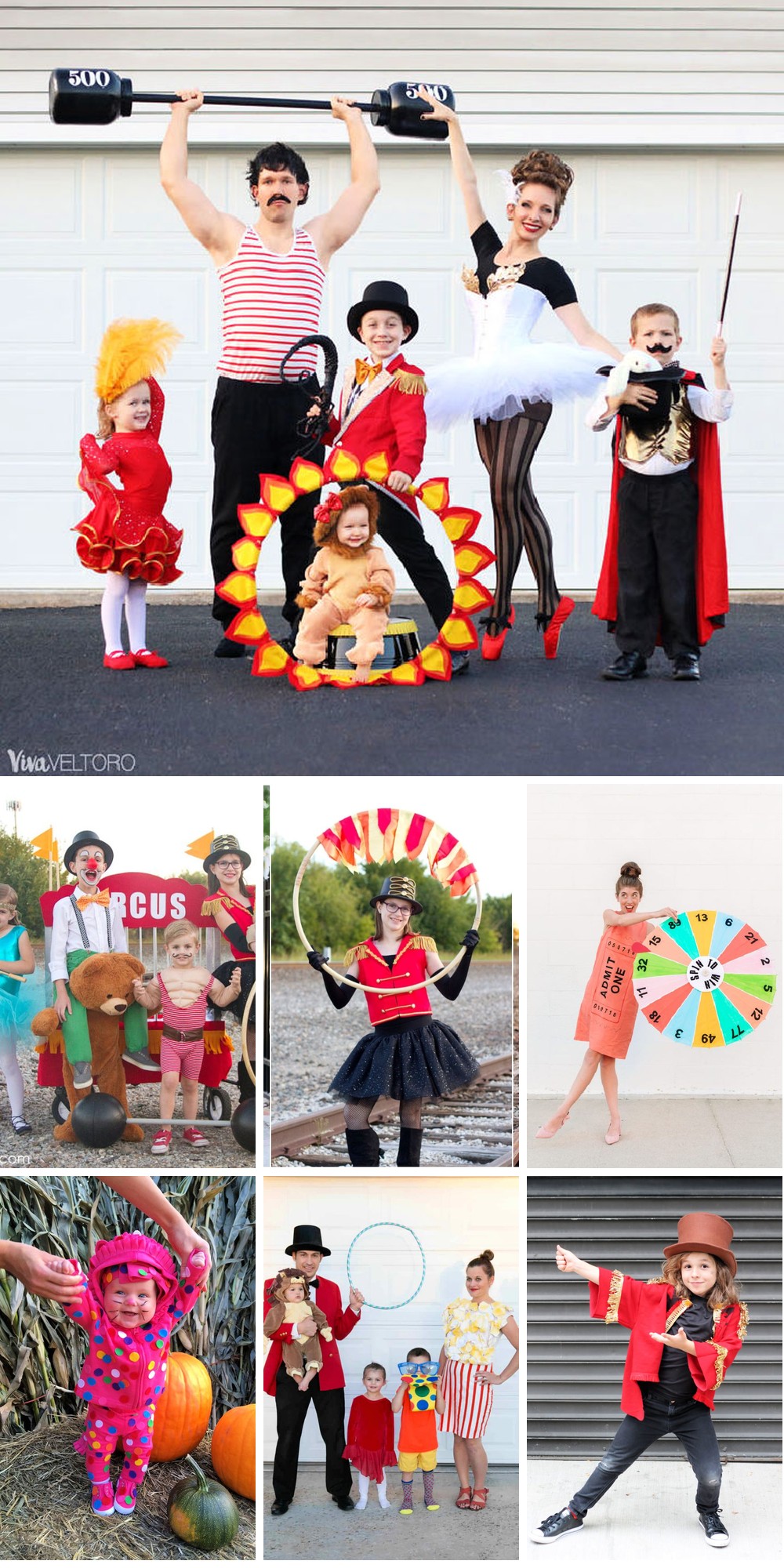 20 Diy Circus Costume Ideas For Family This Halloween