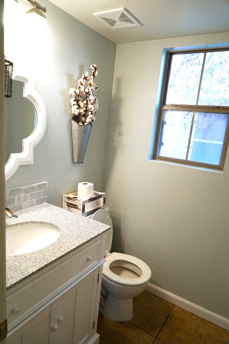 Guest Bathroom After