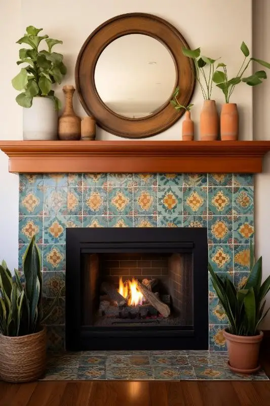Teal and Terracotta
