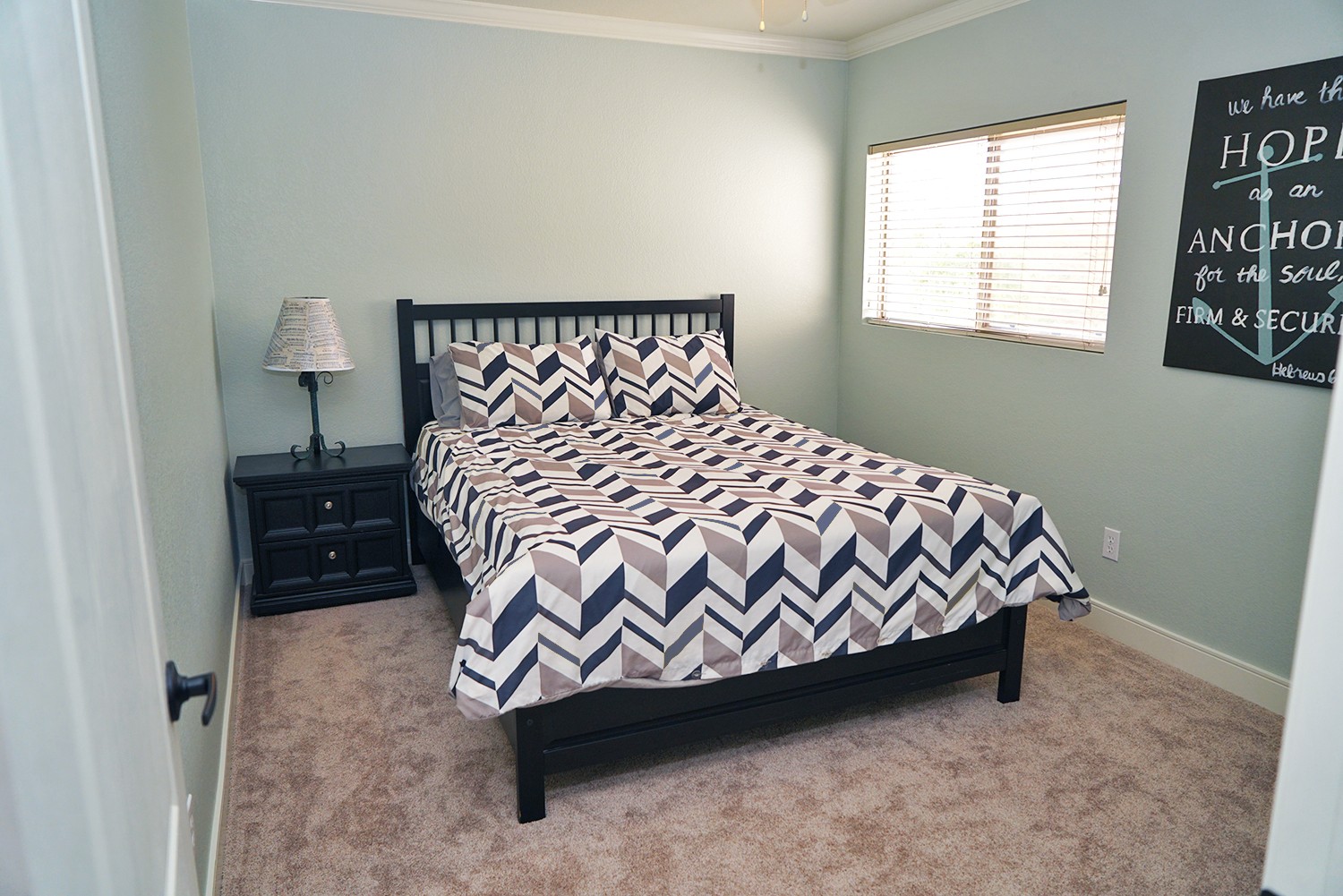 Wall color: Sea Salt by Sherwin Williams