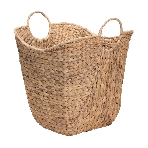 All Natural Wicker Basket With Handles
