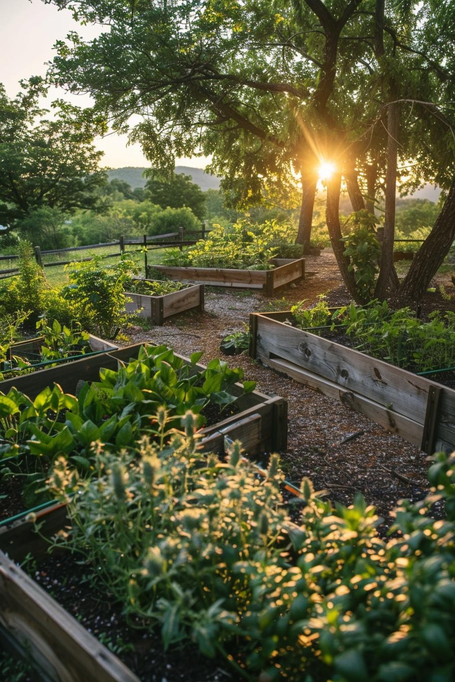 Herb and Vegetable Companion Planting in Raised Beds
