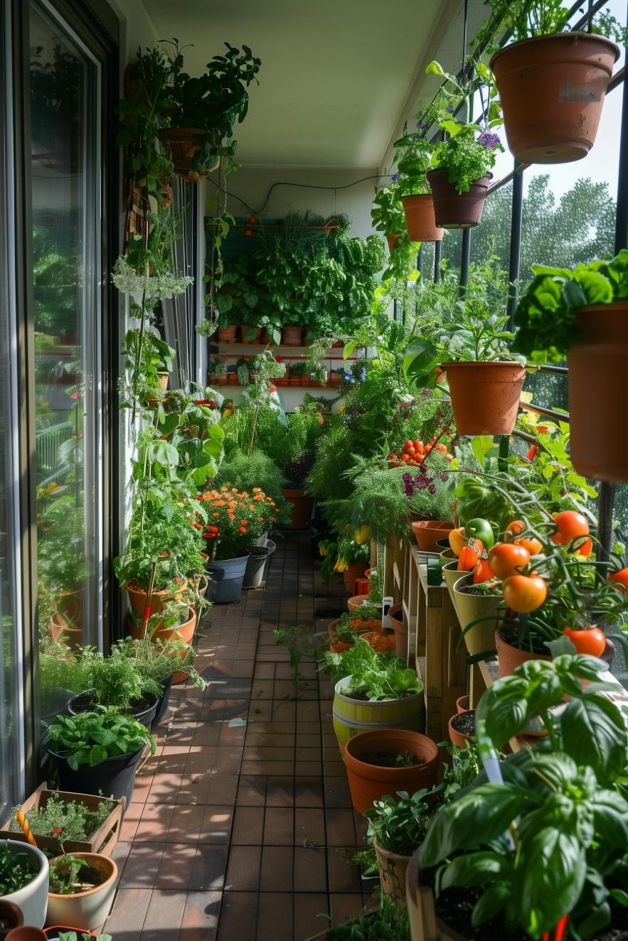 Vibrant Container Garden