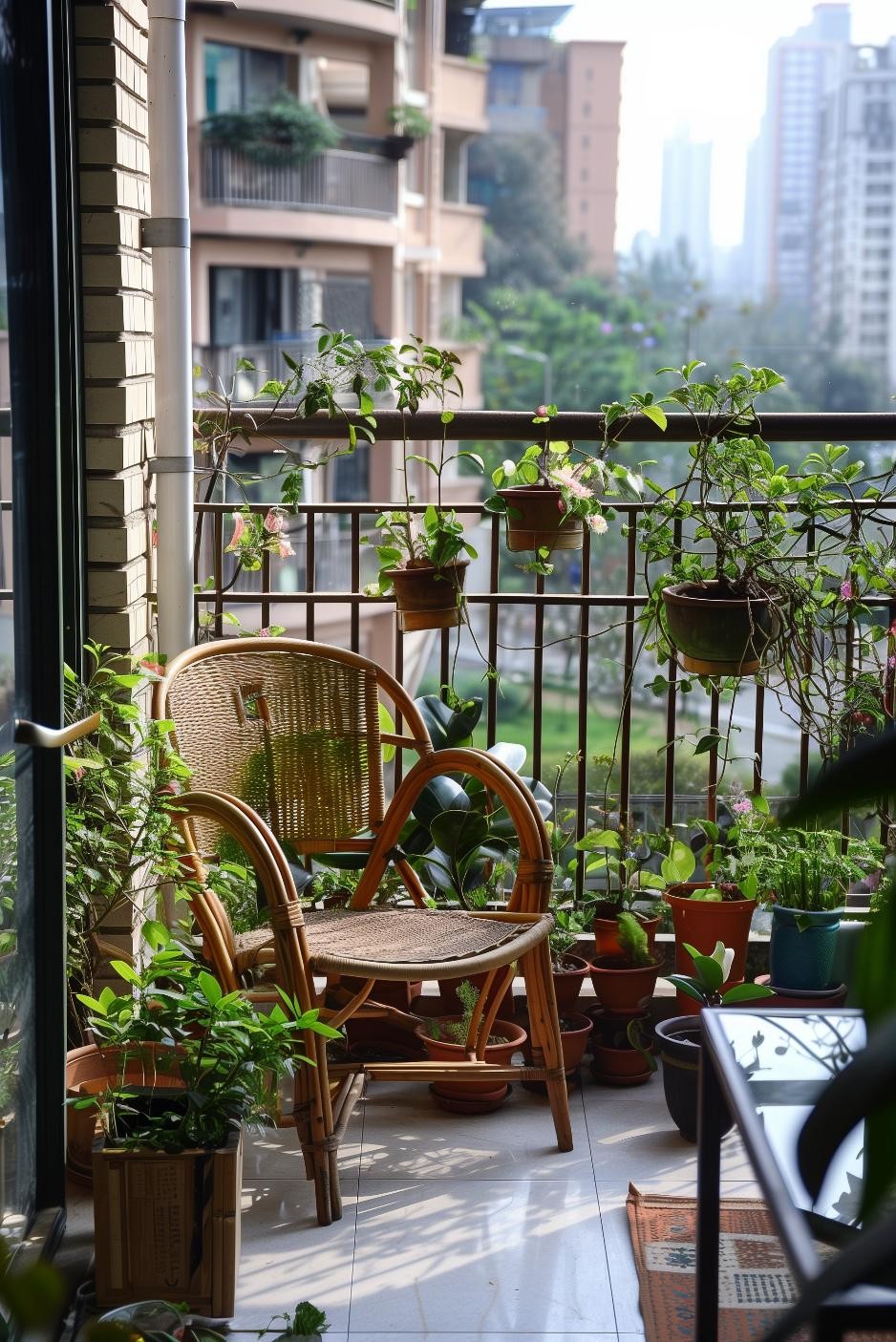 Balcony Tea Garden With Camellia Sinensis