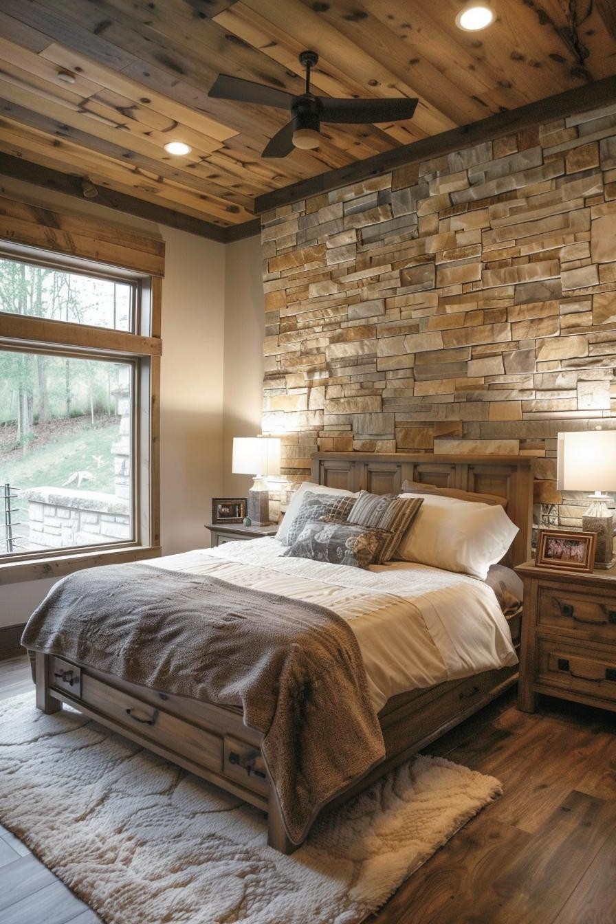 Natural Stone Accent Wall