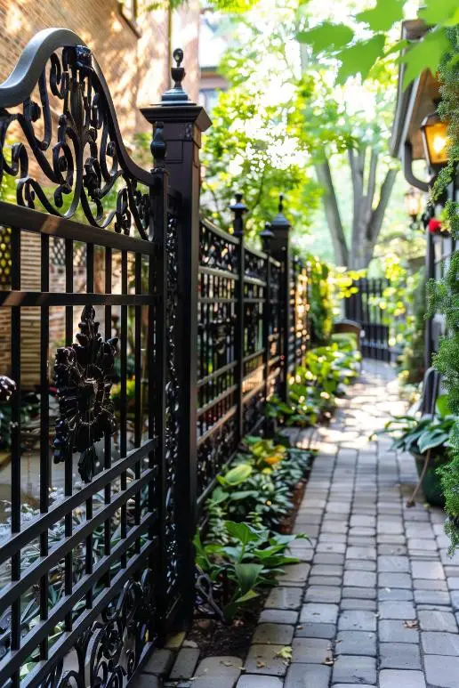 Elegant Enclosure Victorian Privacy Fence