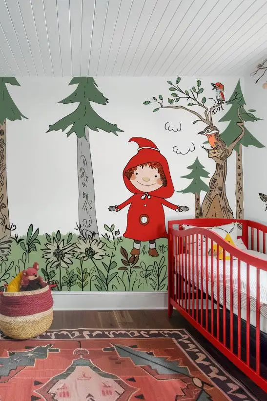 Classic Storybook Theme in a Nursery