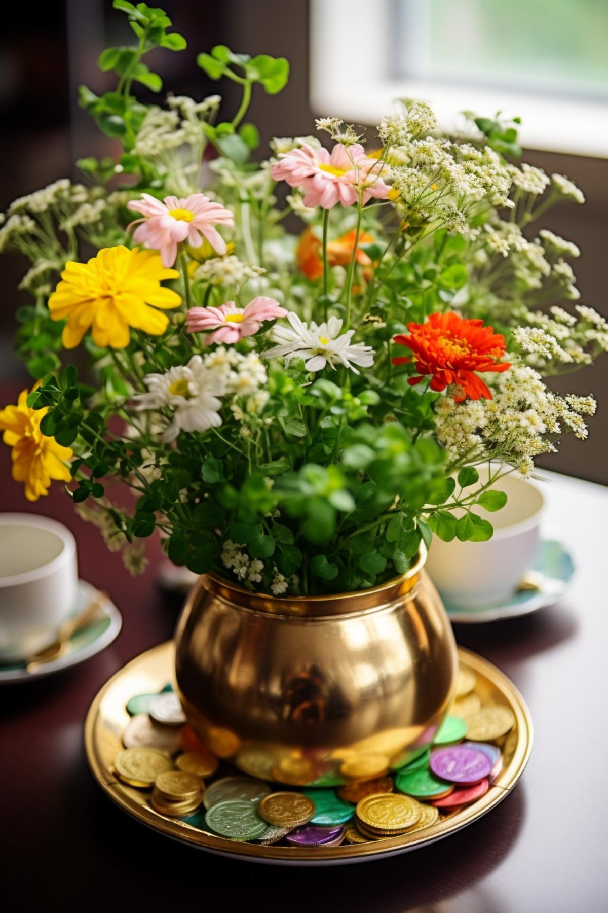Pot of Floral Gold