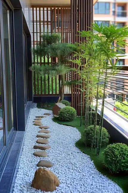 Japanese-Inspired Terrace