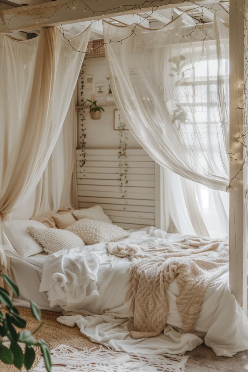 Tulle Bed Canopy