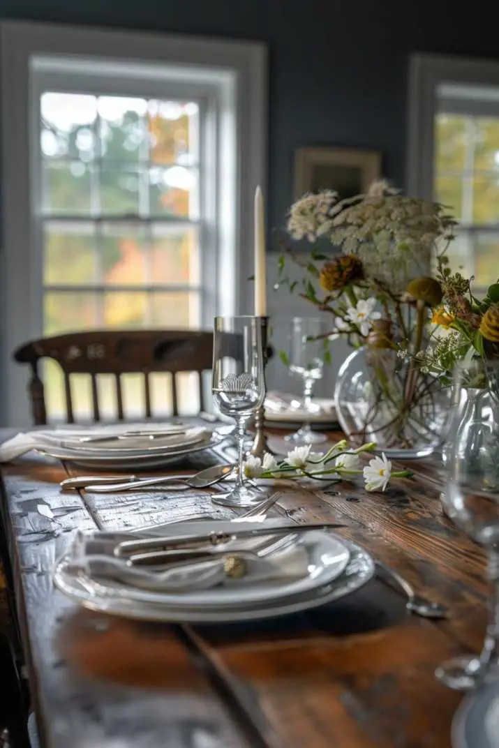 Cozy Table Setting