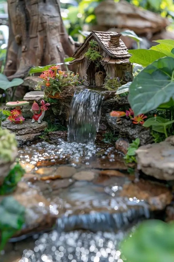 Mini Garden Waterfall